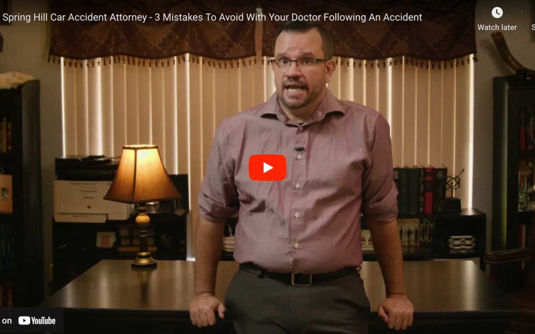 3 Mistakes To Avoid With Your Doctor Following An Accident