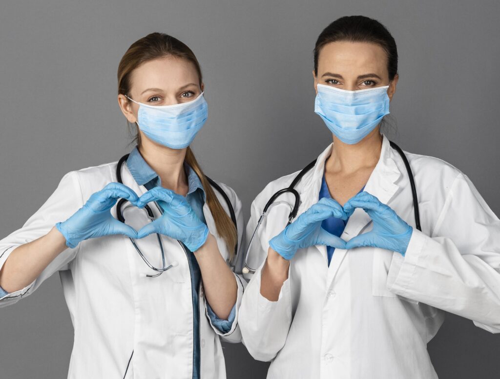 Spring Hill Doctors wearing masks