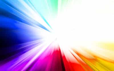 Rendering of a rainbow that could be used to drive on.