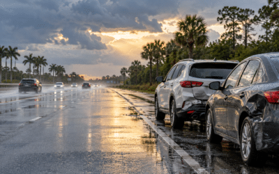 Who Is at Fault for a Rain Related Car Accident in Florida?